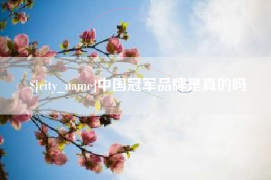 日土中国冠军品牌是真的吗