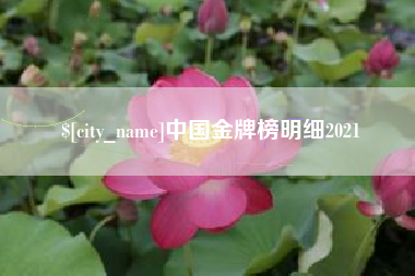 日土中国金牌榜明细2021