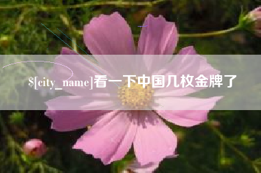 日土看一下中国几枚金牌了