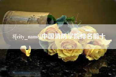 日土中国消防学院排名前十