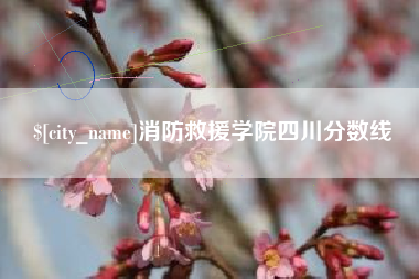 日土消防救援学院四川分数线