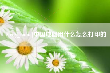 日土中国地图用什么怎么打印的
