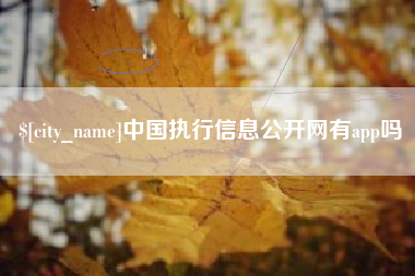 日土中国执行信息公开网有app吗
