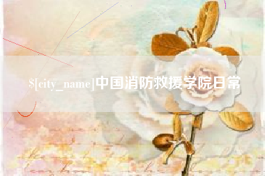 日土中国消防救援学院日常