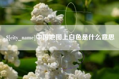 日土中国地图上白色是什么意思