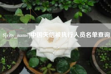 日土中国失信被执行人员名单查询