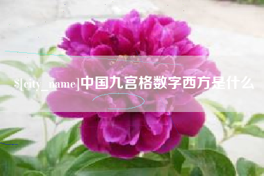 日土中国九宫格数字西方是什么