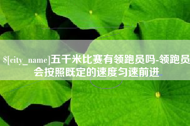日土五千米比赛有领跑员吗-领跑员会按照既定的速度匀速前进