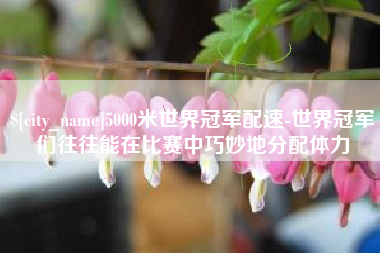 日土5000米世界冠军配速-世界冠军们往往能在比赛中巧妙地分配体力