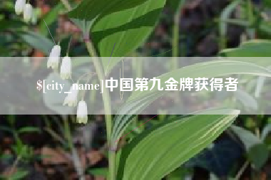 日土中国第九金牌获得者