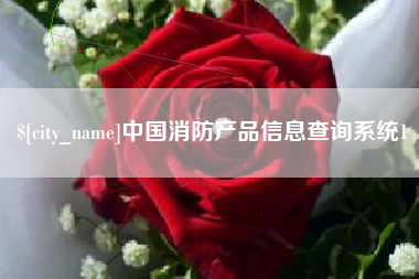 日土中国消防产品信息查询系统1
