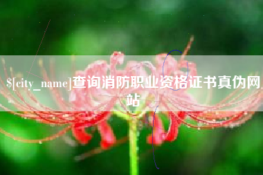 日土查询消防职业资格证书真伪网站