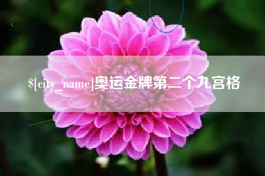 日土奥运金牌第二个九宫格