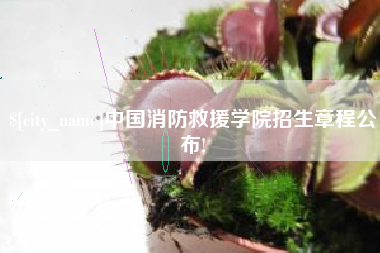 日土中国消防救援学院招生章程公布!